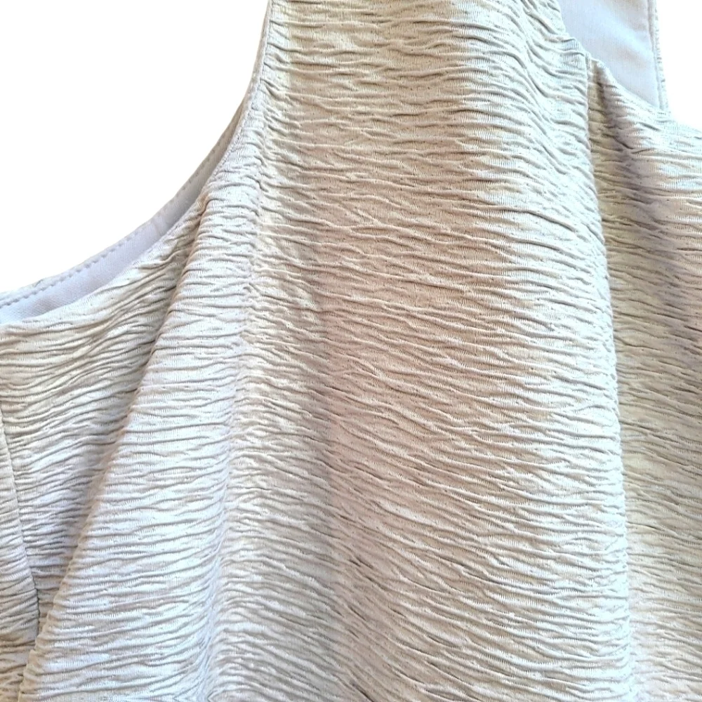 Heart Back Cutout Metallic Silver Dress, Size 26